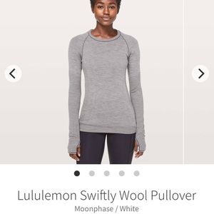 Lululemon Swiftly Wool Long Sleeve Moonphase